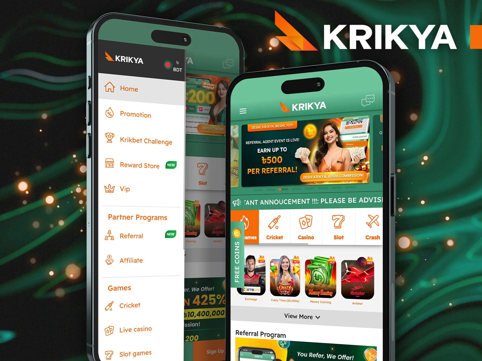 Explore Krikya’s exceptional gaming products.
