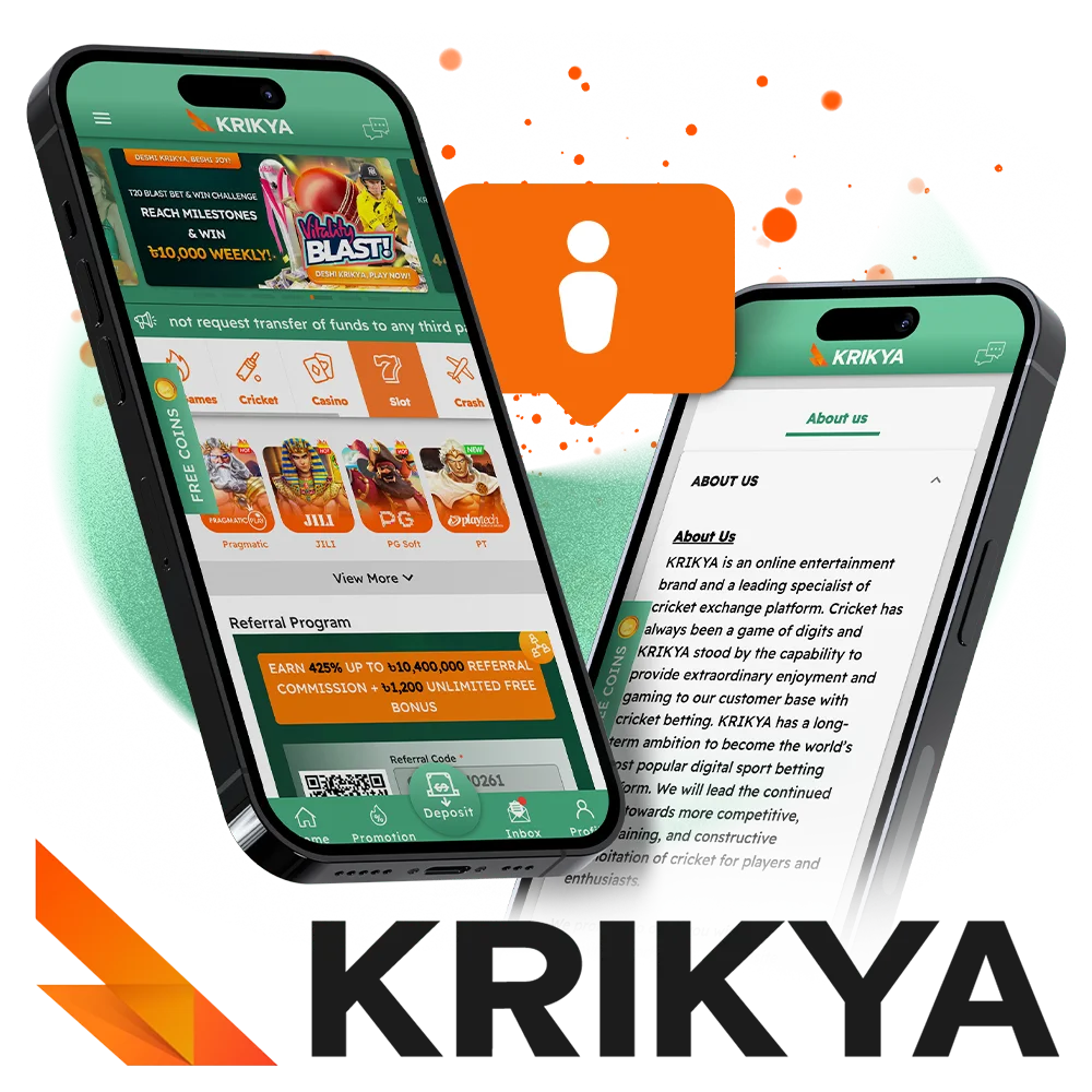 Learn more about Krikya and our approach to gambling.
