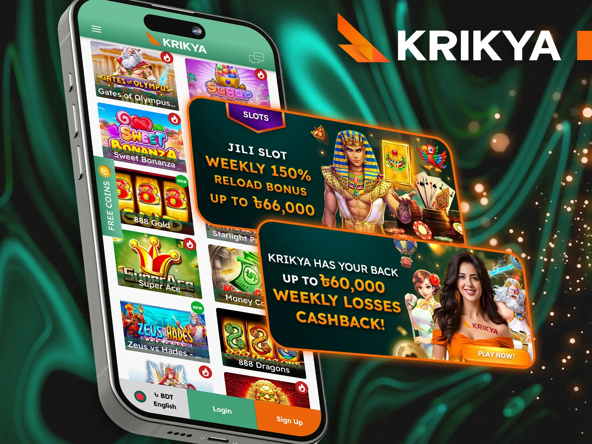 Unlock exclusive casino bonuses at Krikya and start playing.